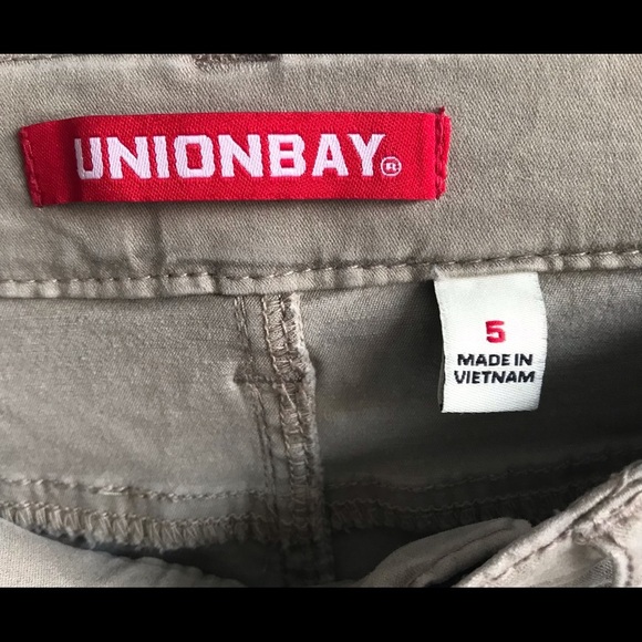 #028 Sz 5| UnionBay Khaki Skinny Jeans - Picture 9 of 11
